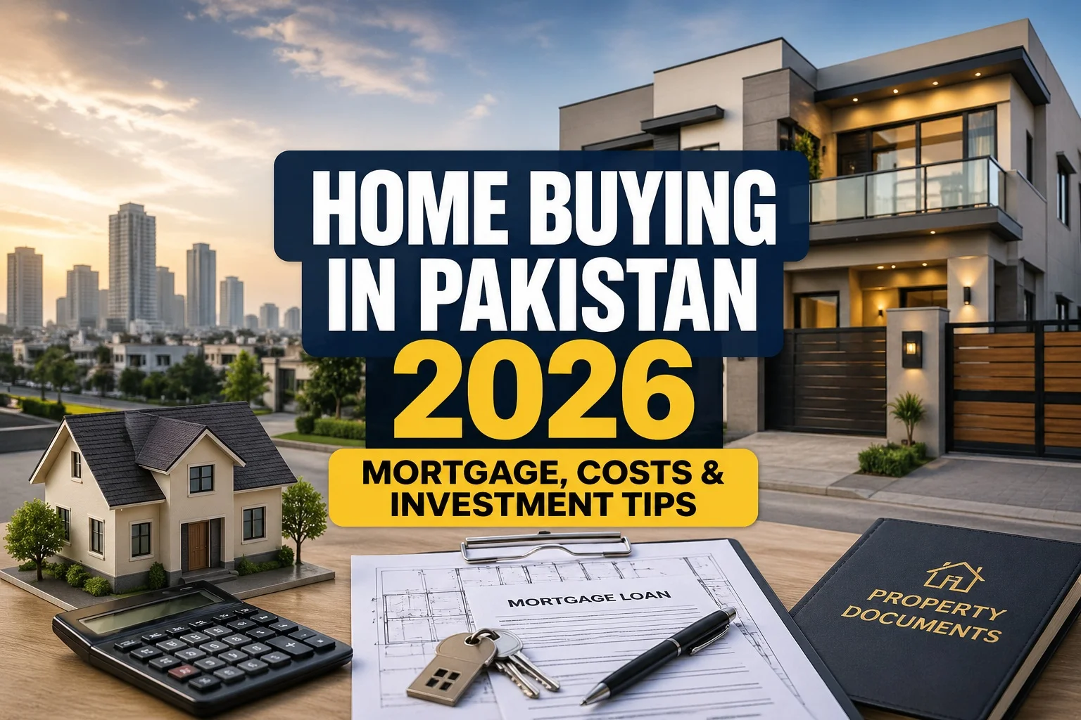 Home Buying in Pakistan 2026: Mortgage Limits, Costs, and Smart Investment Tips