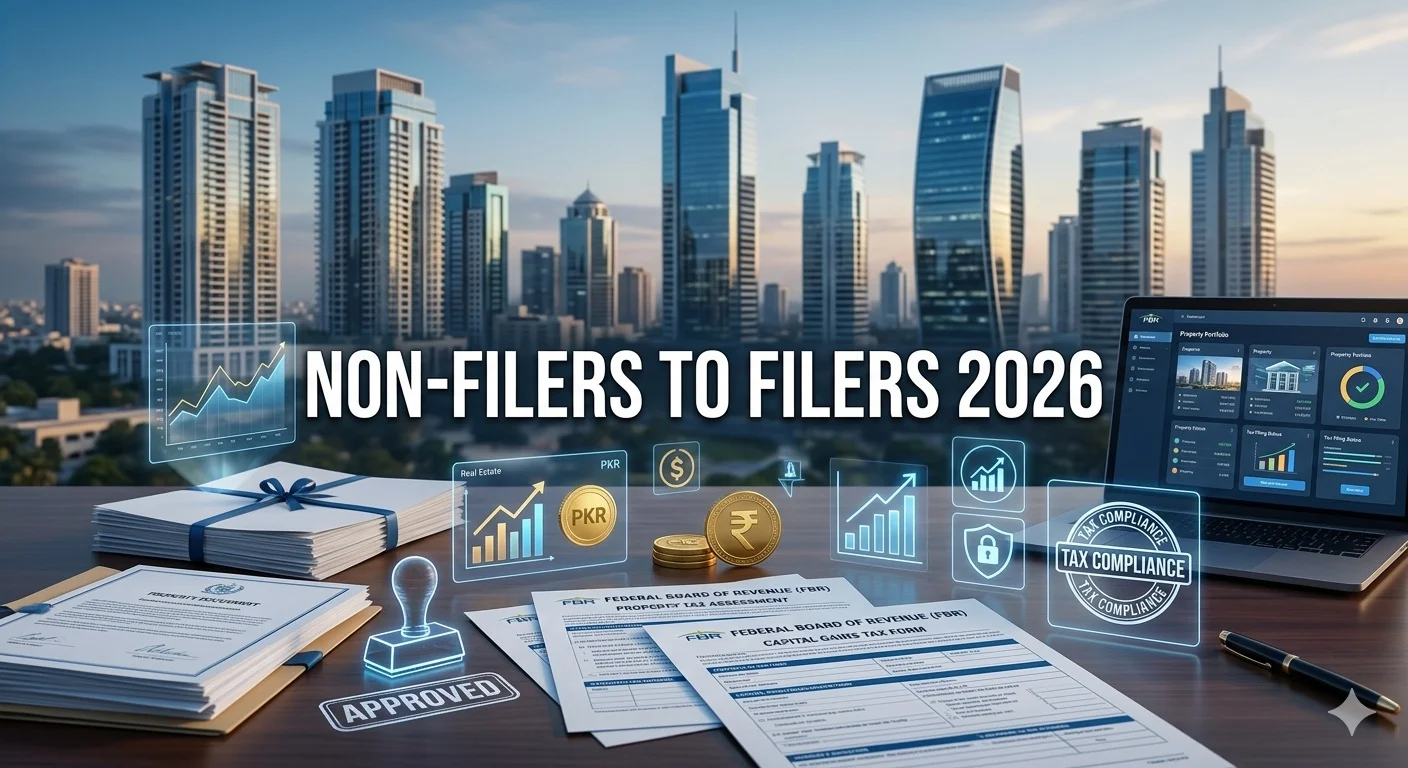 Pakistan Real Estate 2026: Why Non-Filers Are Rushing to Become Filers