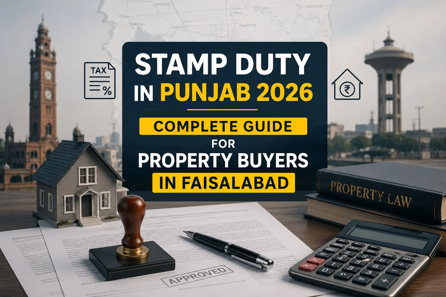 Stamp Duty in Punjab 2026: Complete Guide for Property Buyers in Faisalabad