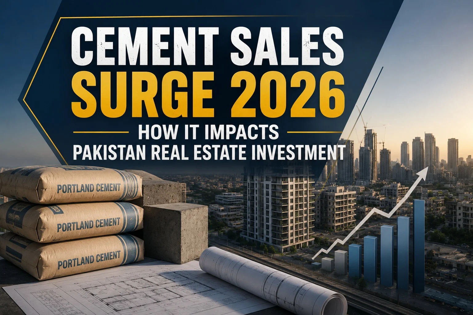Cement Sales Surge 2026: How It Impacts Pakistan Real Estate Investment