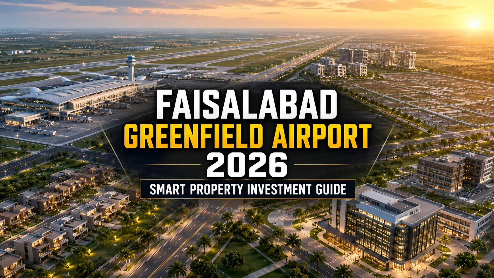 Faisalabad Greenfield Airport 2026: Smart Property Investment Guide