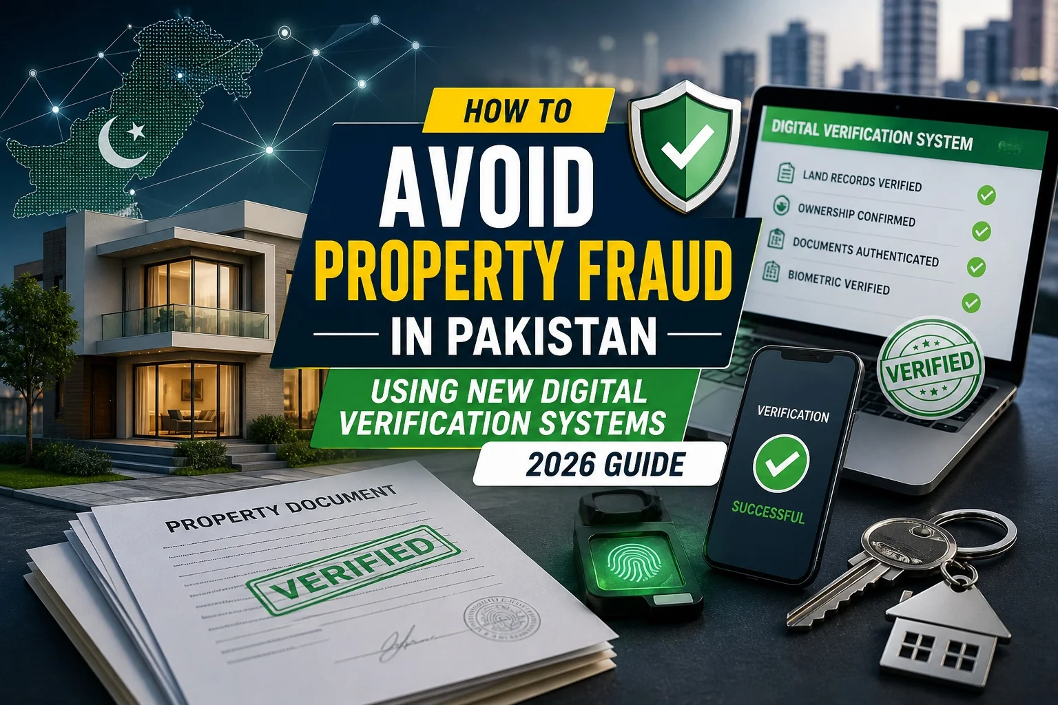 How to Avoid Property Fraud in Pakistan Using New Digital Verification Systems (2026 Guide)