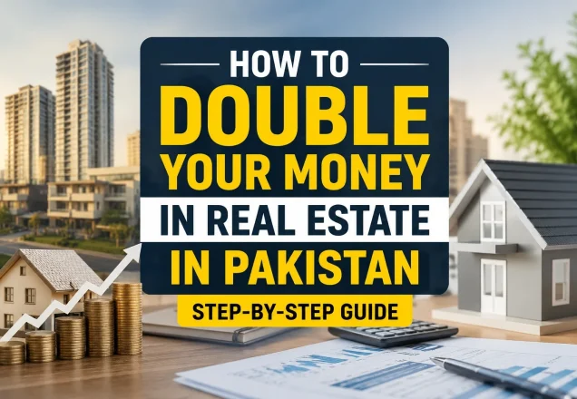 How to Double Your Money in Real Estate in Pakistan: Step-by-Step Guide