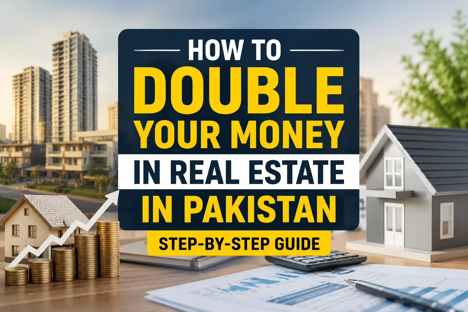 How to Double Your Money in Real Estate in Pakistan: Step-by-Step Guide