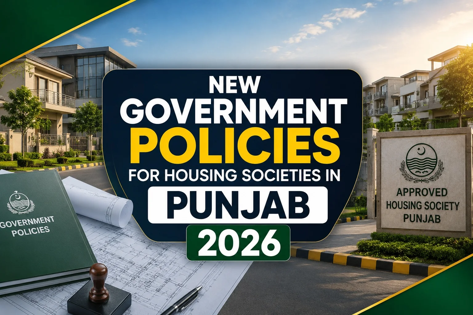 New Government Policies for Housing Societies in Punjab 2026
