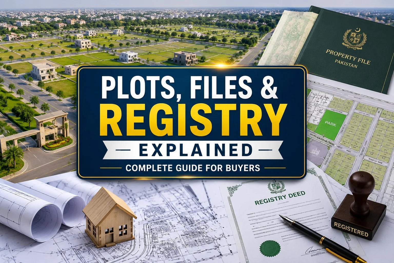 Plots, Files, and Registry in Pakistan Real Estate: Complete Guide for Buyers