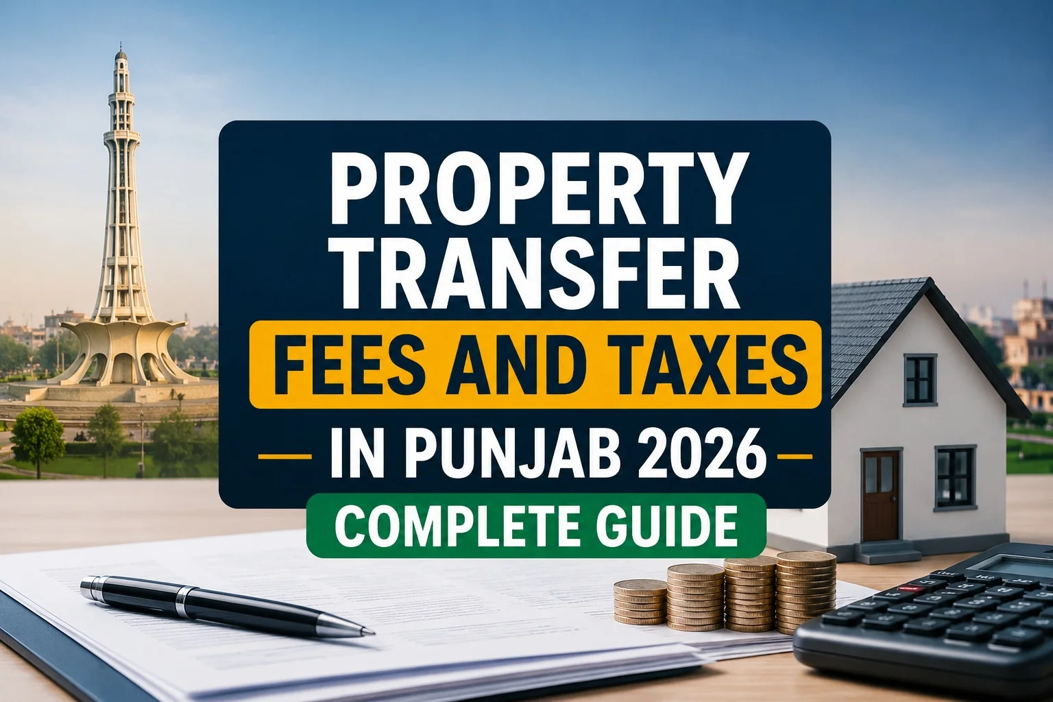 Property Transfer Fees and Taxes in Punjab 2026: Complete Guide