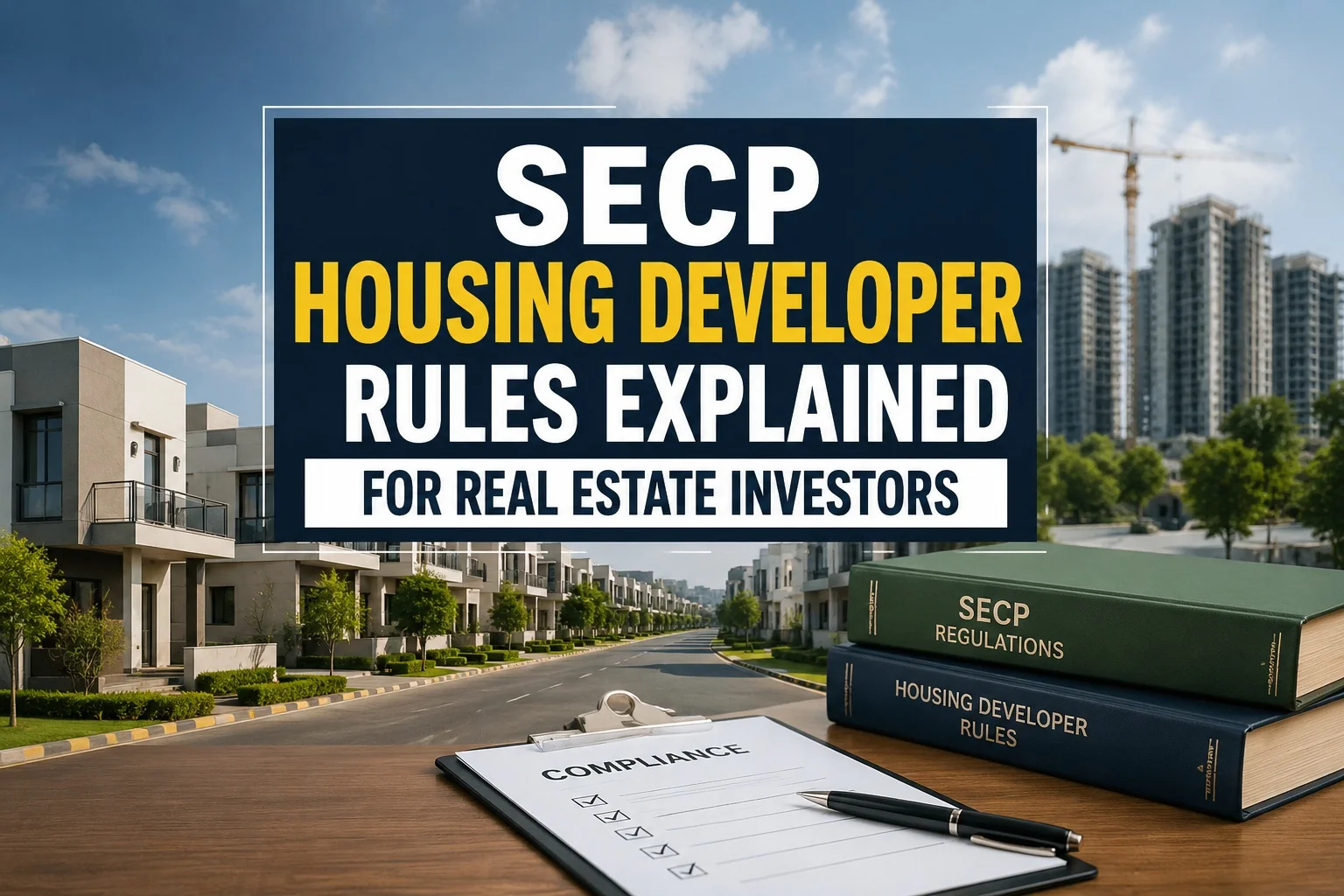 SECP Housing Developer Rules Explained for Real Estate Investors