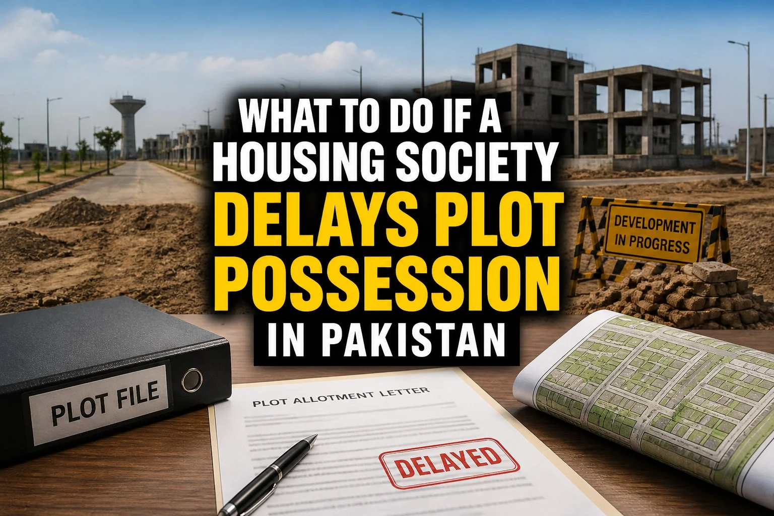 What to Do If a Housing Society Delays Plot Possession in Pakistan