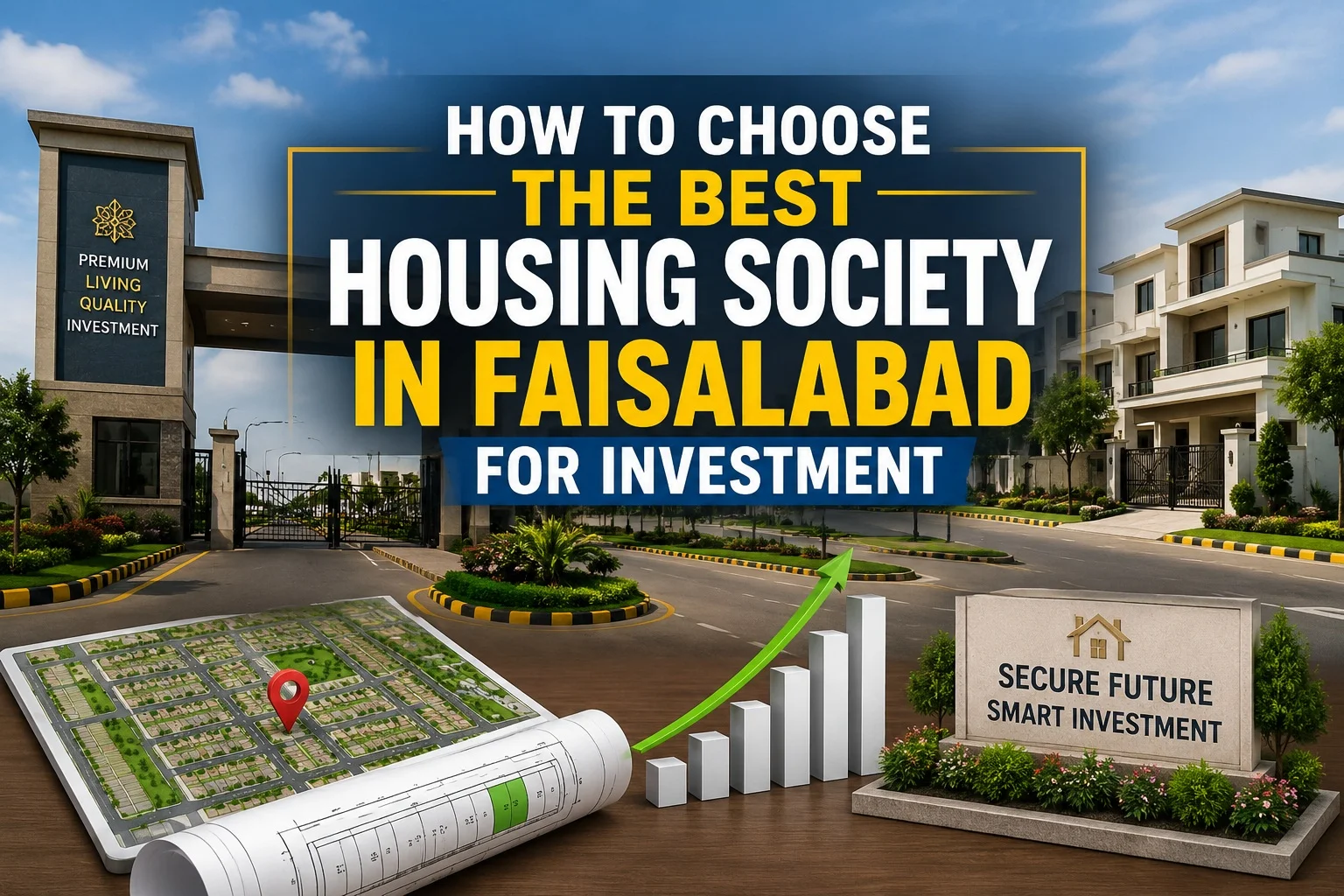 How to Choose the Best Housing Society in Faisalabad for Investment
