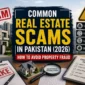 Common Real Estate Scams in Pakistan (2026): How to Avoid Property Fraud