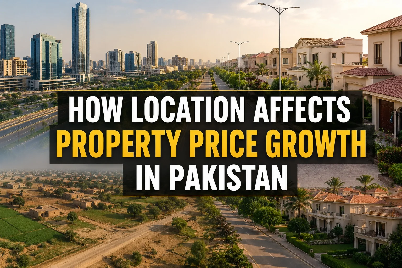 How Location Affects Property Price Growth in Pakistan