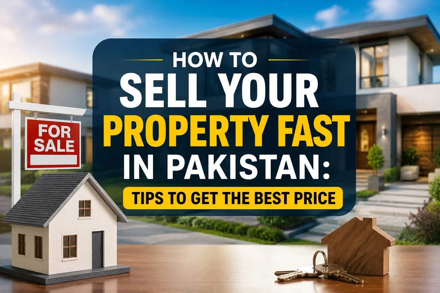 How to Sell Your Property Fast in Pakistan: Tips to Get the Best Price