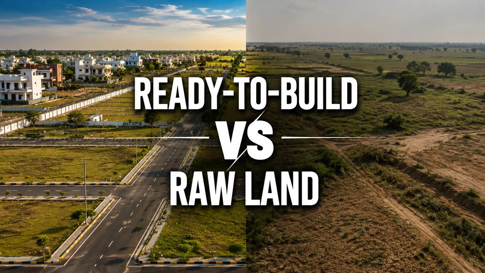 Ready-to-Build vs Raw Land: Which Is the Better Real Estate Investment?