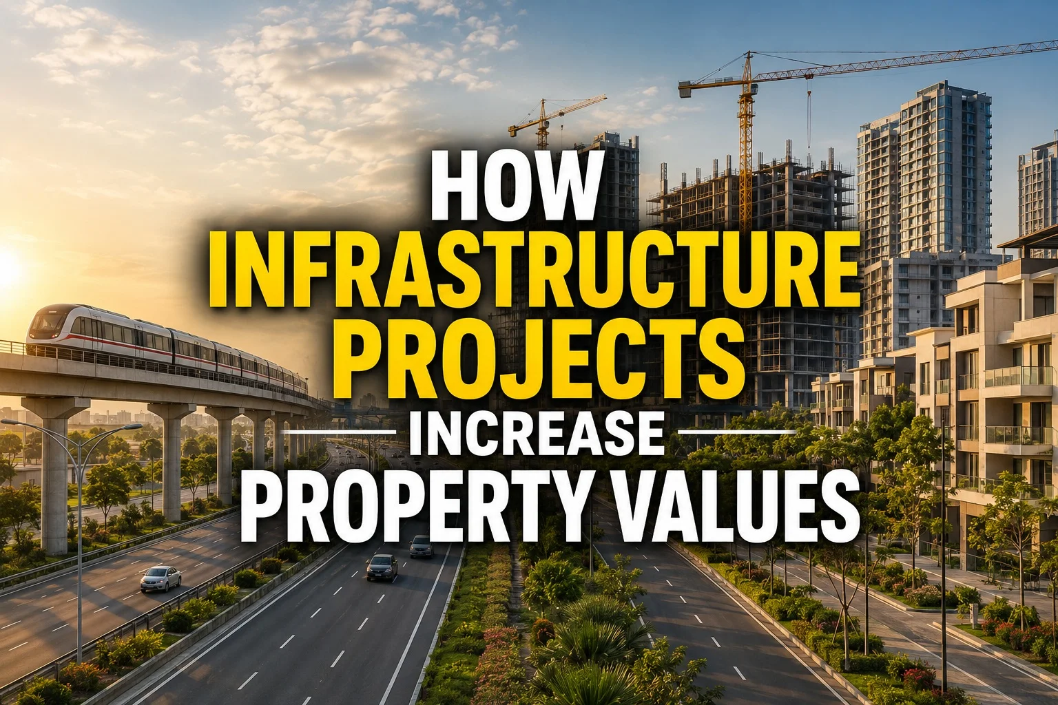 How Infrastructure Projects Increase Property Values