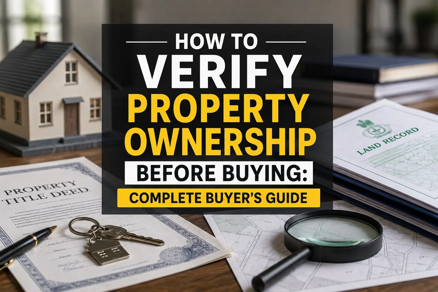 How to Verify Property Ownership Before Buying: Complete Buyer’s Guide