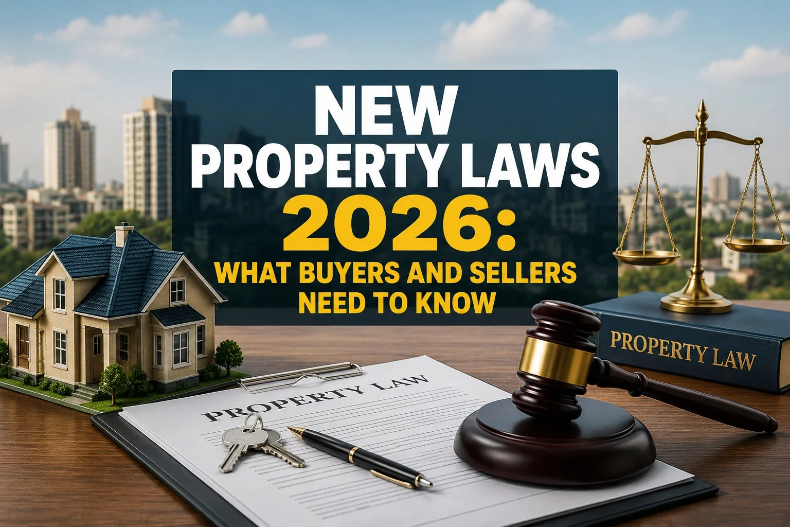 New Property Laws 2026: What Buyers and Sellers Need to Know