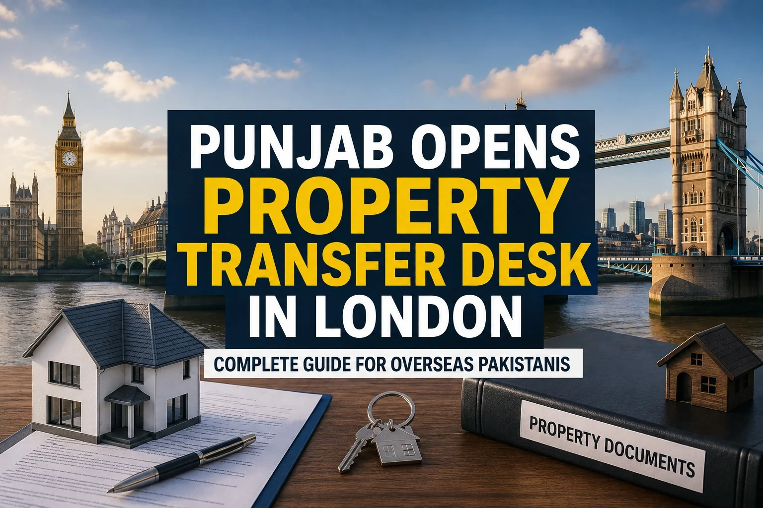 Punjab Opens Property Transfer Desk in London: Complete Guide for Overseas Pakistanis