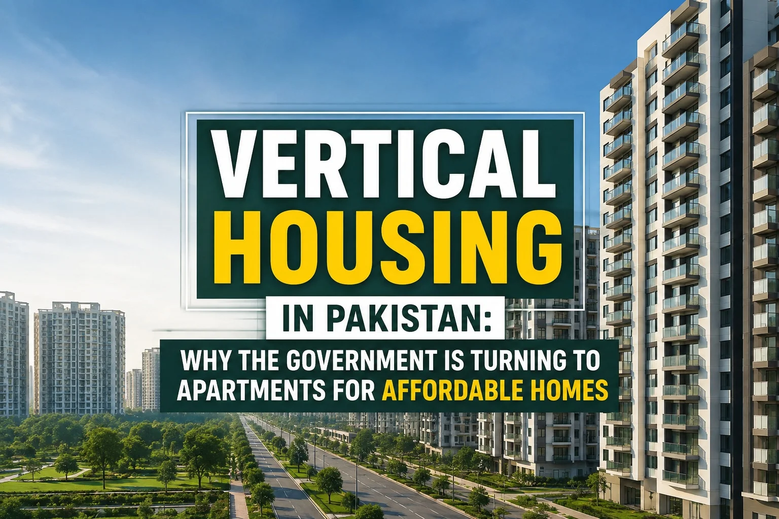 Vertical Housing in Pakistan: Why the Government Is Turning to Apartments for Affordable Homes