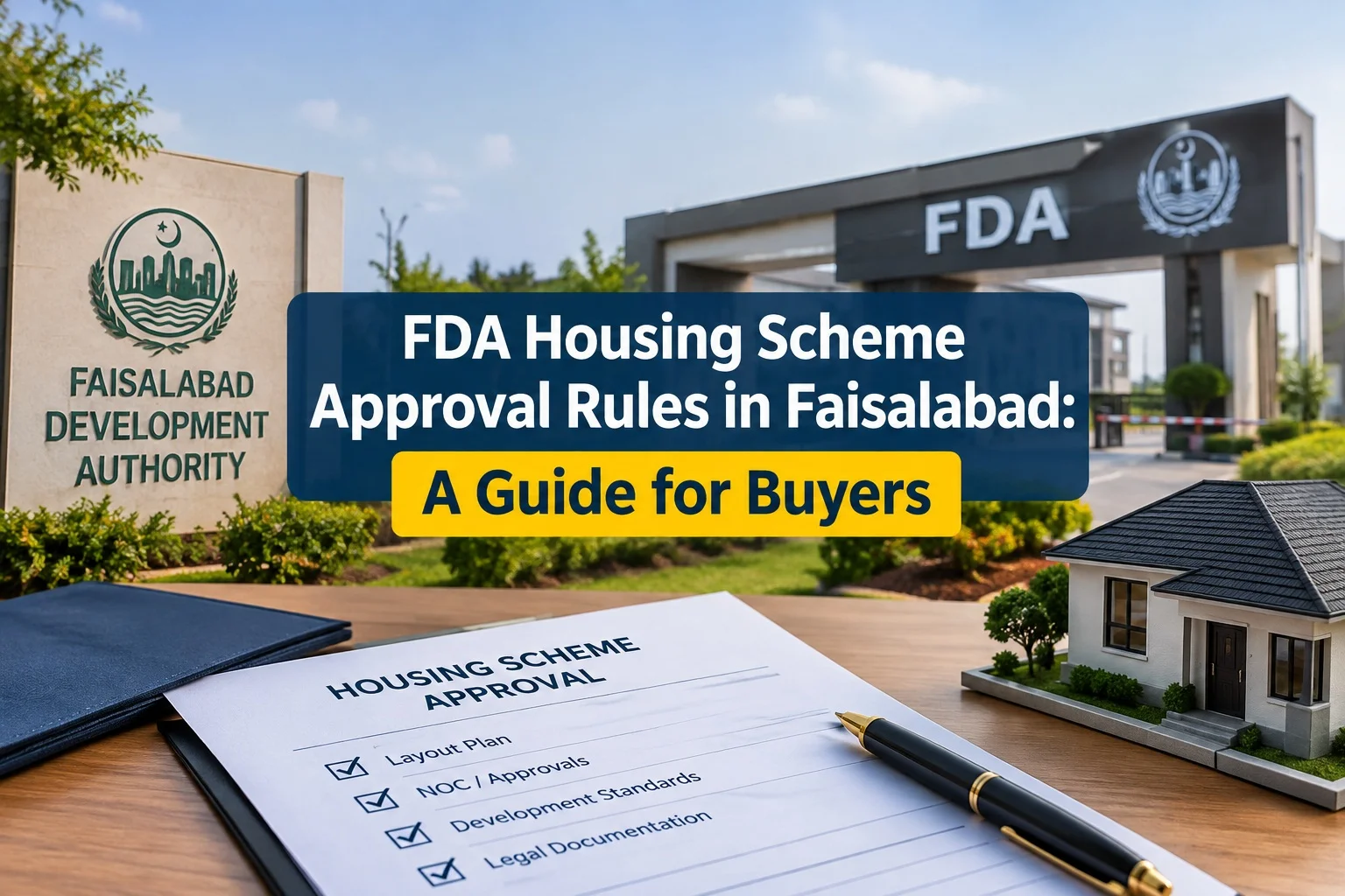FDA Housing Scheme Approval Rules in Faisalabad A Guide for Buyers