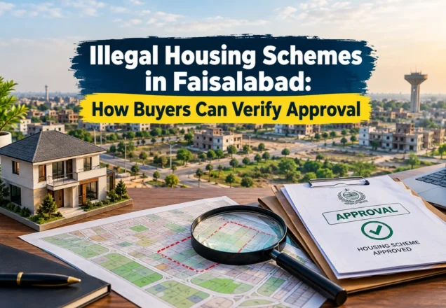 Illegal Housing Schemes in Faisalabad: How Buyers Can Verify Approval